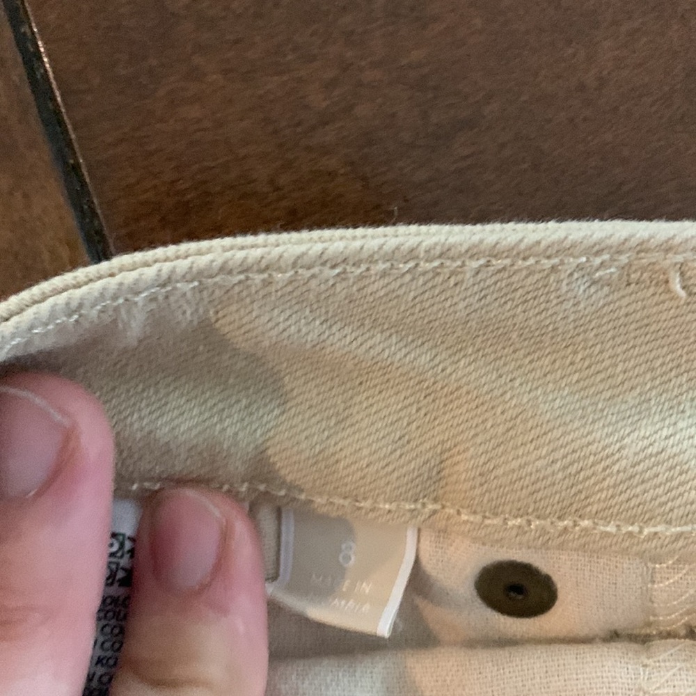 Michael Kors Khaki cropped jeans - Picture 3 of 3